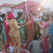 eine indische Hochzeit